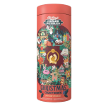 Christmas Countdown 1000-piece Circle Jigsaw Puzzle