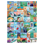50 Thrilling Experiences for Adventure Seekers 1000-piece Bucket List Jigsaw Puzzle - Image 2