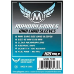 45x68mm Mini Euro Card Sleeves (100)